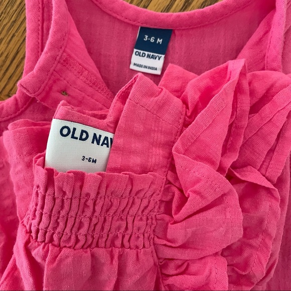 Old Navy Baby Girl Dress & Henley One-Piece - Pink - Picture 8 of 10